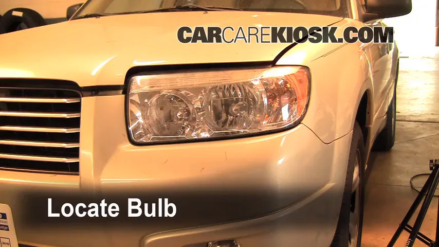 2006 Subaru Forester X 2.5L 4 Cyl. Lights Turn Signal - Front (replace bulb)